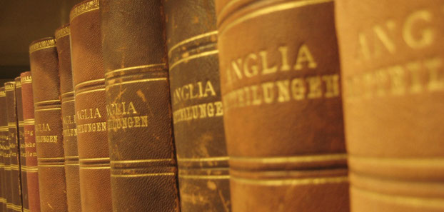 Group of old books